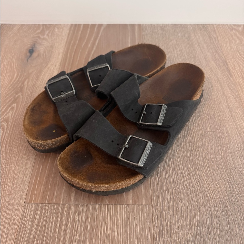 Birkenstock Black Double Strap Sandals